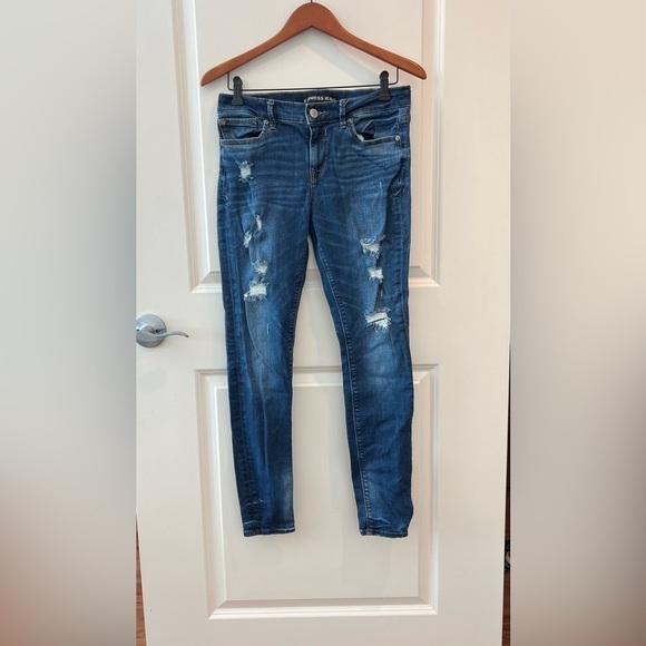 Express Jeans Leggings Mid Rise - Picture 2 of 12